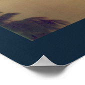Poster Coucher de soleil tropical (Coin)