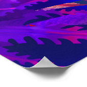 Poster Coucher de soleil tropical sur Titan (Coin)