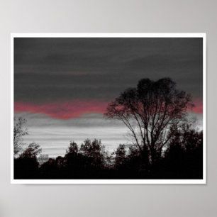 Poster Coucher de soleil unique