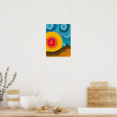 Poster Coucher de soleil vibrant au Cap-Vert (Cuisine)