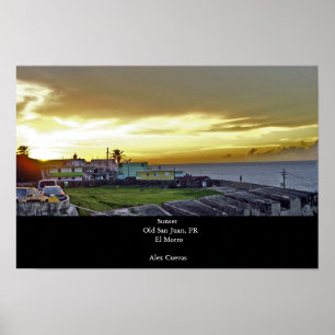 Poster Coucher du soleil