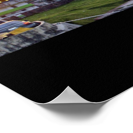 Poster Coucher du soleil (Coin)