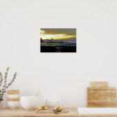 Poster Coucher du soleil (Cuisine)