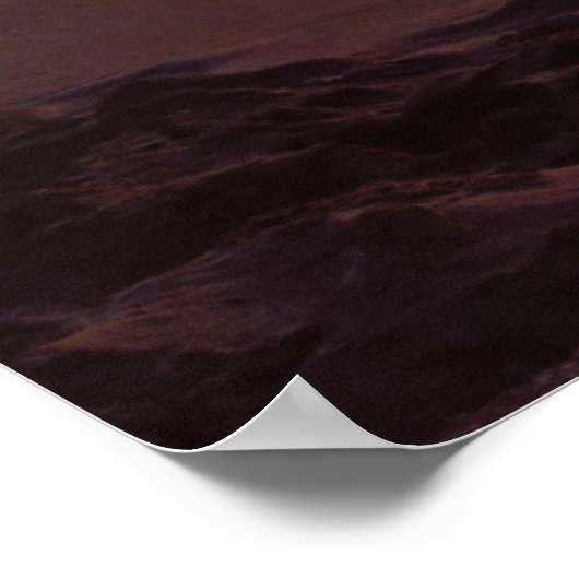 Poster Coucher du soleil (Coin)