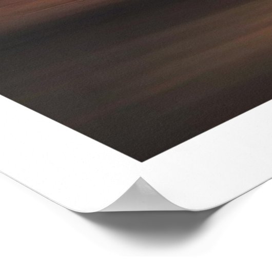 Poster Coucher du soleil (Coin)