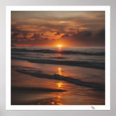 Poster Coucher du soleil (Devant)