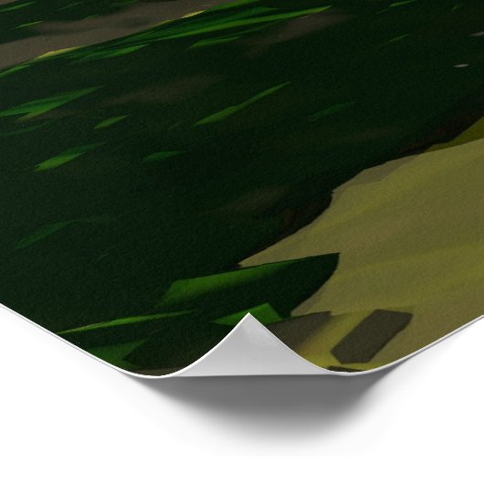 Poster Coucher du soleil (Coin)