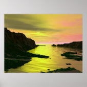 Poster Coucher du soleil (Devant)