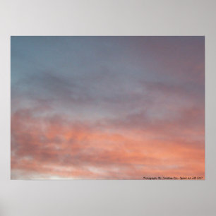 Poster Coucher du soleil