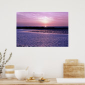 Poster Coucher du soleil (Cuisine)