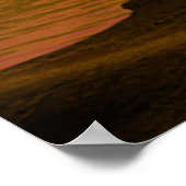 Poster Coucher du soleil (Coin)