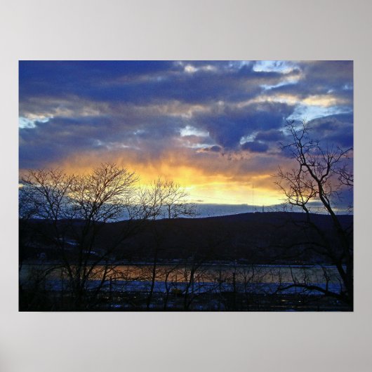Poster Coucher du soleil (Devant)