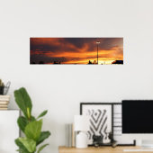 Poster Coucher du soleil (Bureau à domicile)