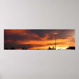 Poster Coucher du soleil