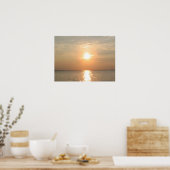 Poster Coucher du soleil (Cuisine)