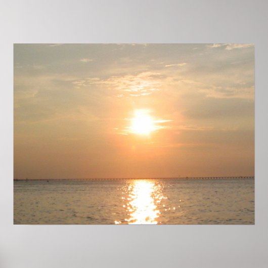 Poster Coucher du soleil (Devant)