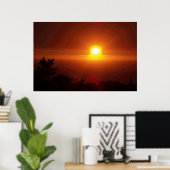 Poster Coucher du soleil (Bureau à domicile)