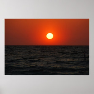 Poster Coucher du soleil