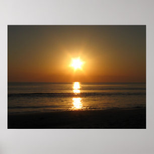 Poster coucher du soleil 
