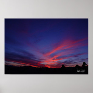 Poster Coucher du soleil 67 de l'Arizona [pour Heather]
