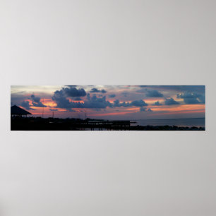 Poster Coucher du soleil à l'île de dauphin