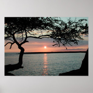 Poster Coucher du soleil Carmel, CA