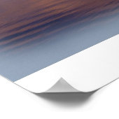 Poster Coucher du soleil - Croisement de l'île Fort Georg (Coin)