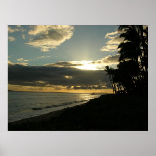 Poster Coucher du soleil de Ka'anapali