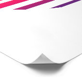 Poster Coucher du soleil du Rétro Skateboard, #Skateboard (Coin)