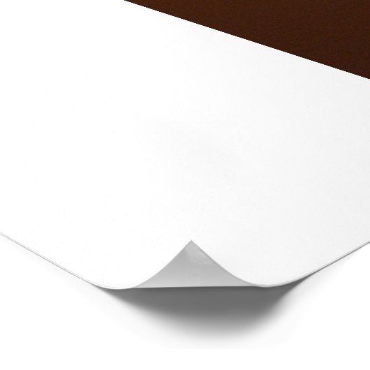 Poster Coucher le soleil. (Coin)