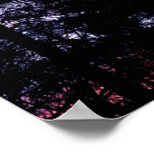 Poster Couchers de soleil rose violet (Coin)