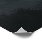 Poster Couches de collines, brouillard et arbres (Coin)