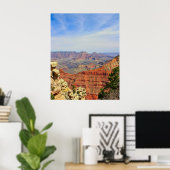 Poster Couches de roche rouge du Grand Canyon (Bureau à domicile)