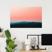 Poster Couches tôt le matin (Bureau à domicile)