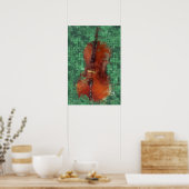 Poster Coucou sur vert (Cuisine)