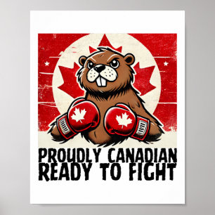 Poster Coudes Haut Canada Taxes canadiennes Beaver B
