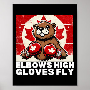 Poster Coudes Haut Canada Taxes canadiennes Beaver B