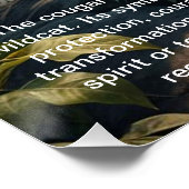 Poster Cougar (Coin)