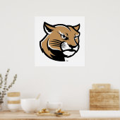Poster Cougars de SIUE (Cuisine)