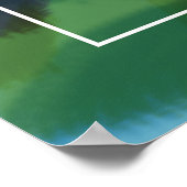 Poster Couleur À L'Extérieur De L'Affiche Lignes (24"x24" (Coin)