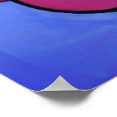 Poster Couleur Abstrait (Coin)