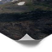 Poster Couleur Beartooth Pass 16x20 (Coin)