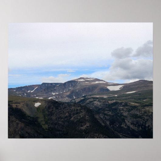 Poster Couleur Beartooth Pass 16x20 (Devant)