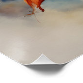 Poster couleur Betta Fish no 2 Glossy Poster (Coin)