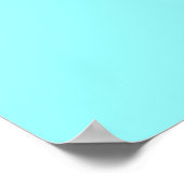 Poster couleur bleu (Coin)
