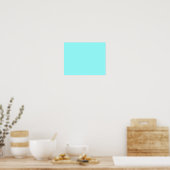 Poster couleur bleu (Cuisine)