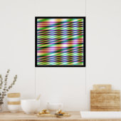 Poster Couleur bleu clair en voie de disparition (Cuisine)