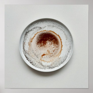 Poster Couleur café terrain texture art abstrait 20