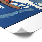 Poster couleur cool Denver_Vintage voyage (Coin)