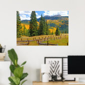 Poster Couleur d'automne à la campagne (Bureau à domicile)